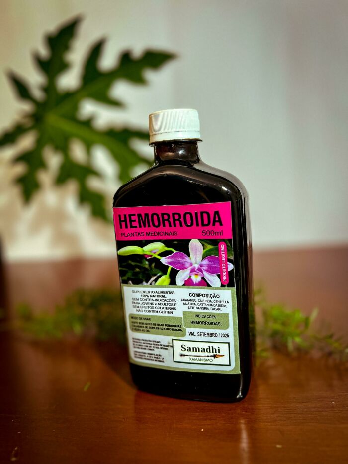 Imagem de Garrafada Hemorroida Plantas Medicinal Produto 100% natural