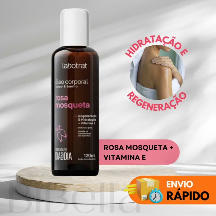 Imagem de Óleo Corporal Rosa Mosqueta Labotrat 120 ml - Com Vitamina E