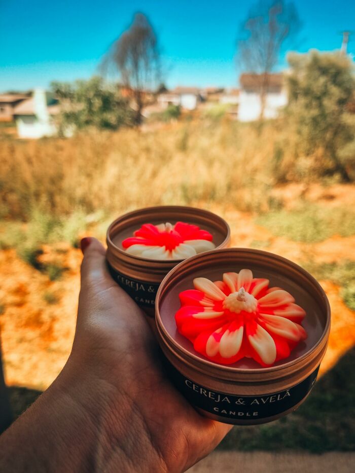 Imagem de Vela Cereja & Avelã