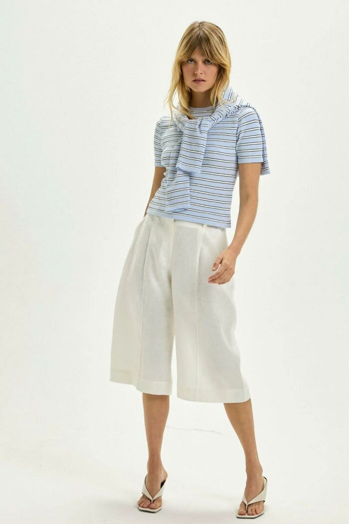 Imagem de Bermuda Natasha Off White Le Blog