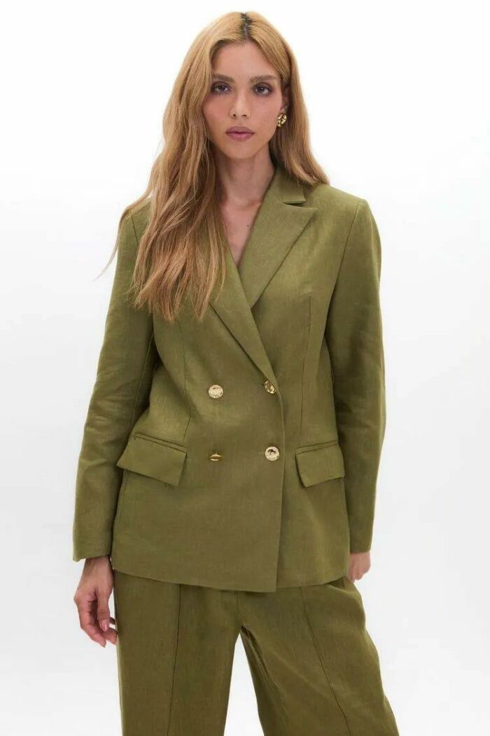 Imagem de Blazer Selena Verde Bamboo Le Blog