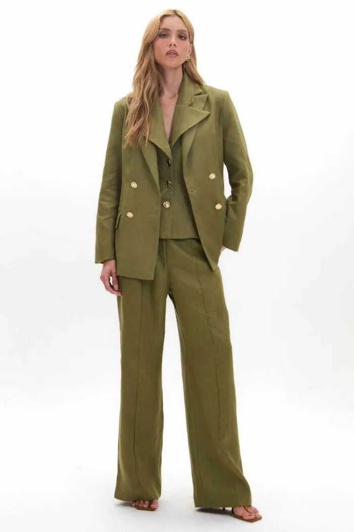 Imagem de Blazer Selena Verde Bamboo Le Blog