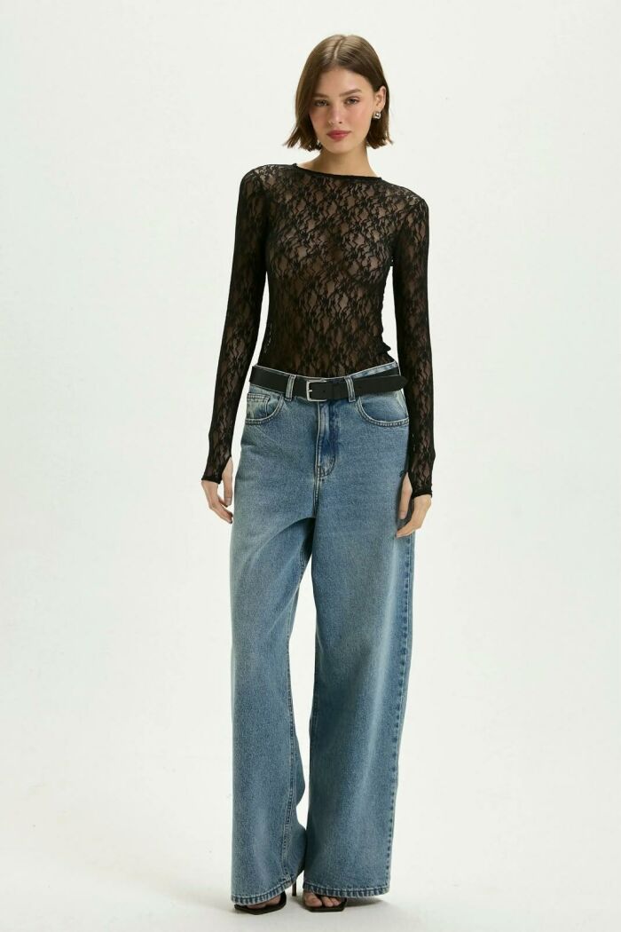 Imagem de Blusa Ariel Preta Le Blog