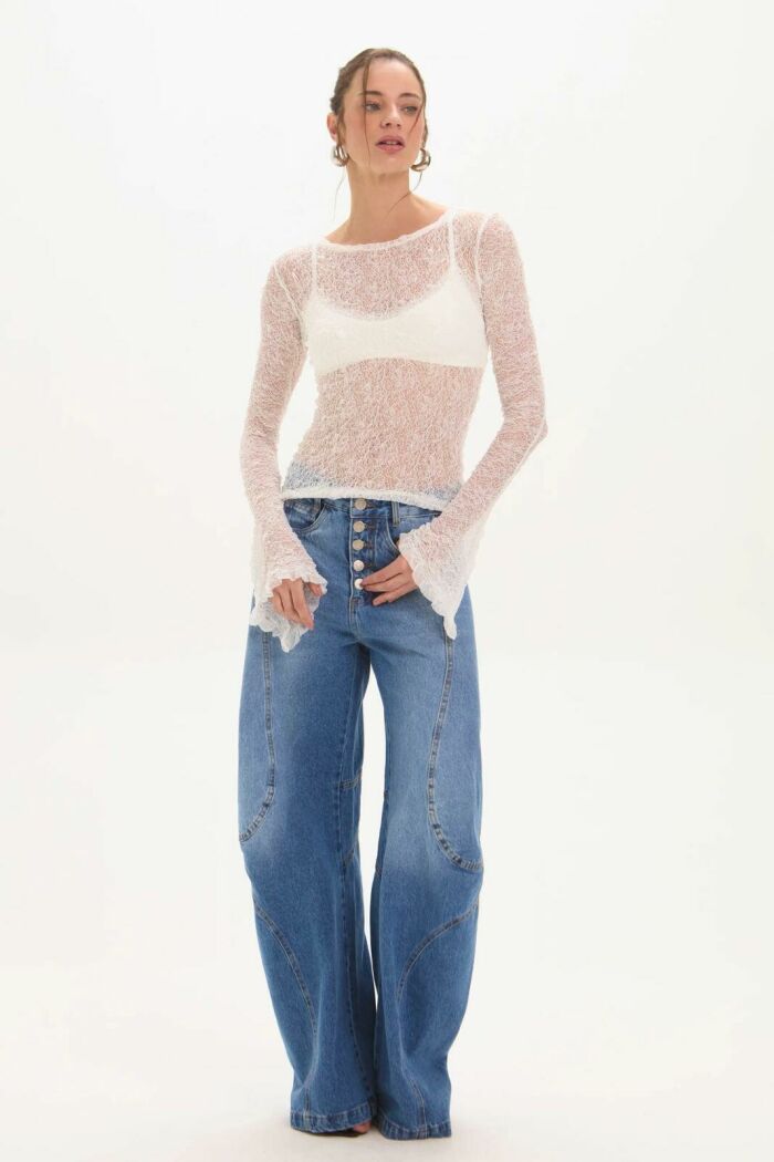 Imagem de Blusa Bianca Off White Le Blog