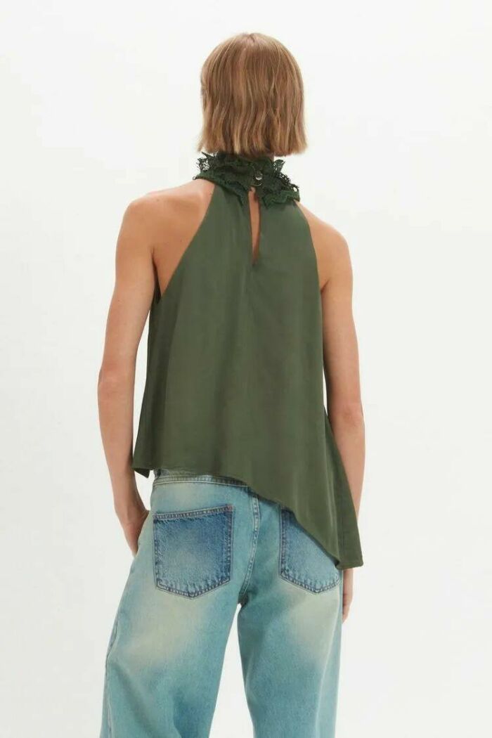 Imagem de Blusa Glória Verde Soho Le Blog