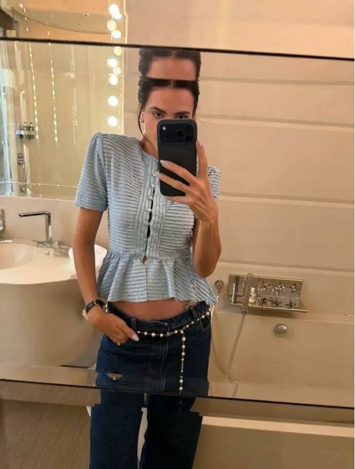 Imagem de Blusa Grazi Azul Cloude