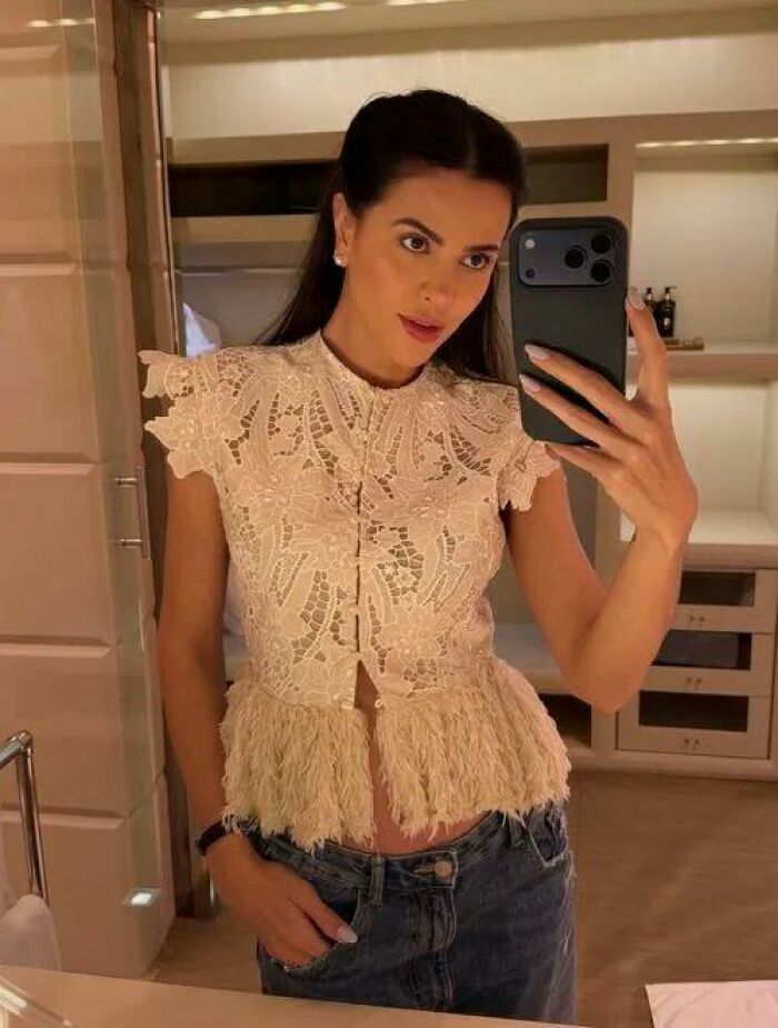 Imagem de Blusa Isabella Palha Cloude