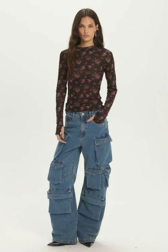 Imagem de Blusa Liz Flower Liberty Le Blog