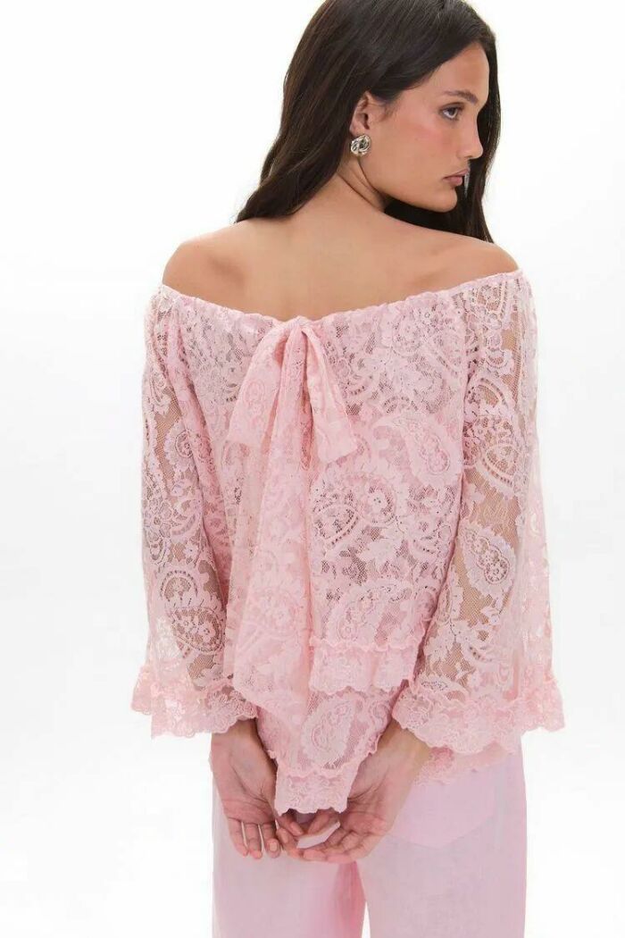 Imagem de Blusa Pâmela Marshmallow Rosa Le Blog