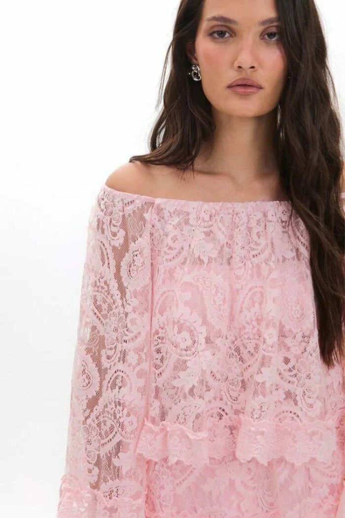 Imagem de Blusa Pâmela Marshmallow Rosa Le Blog