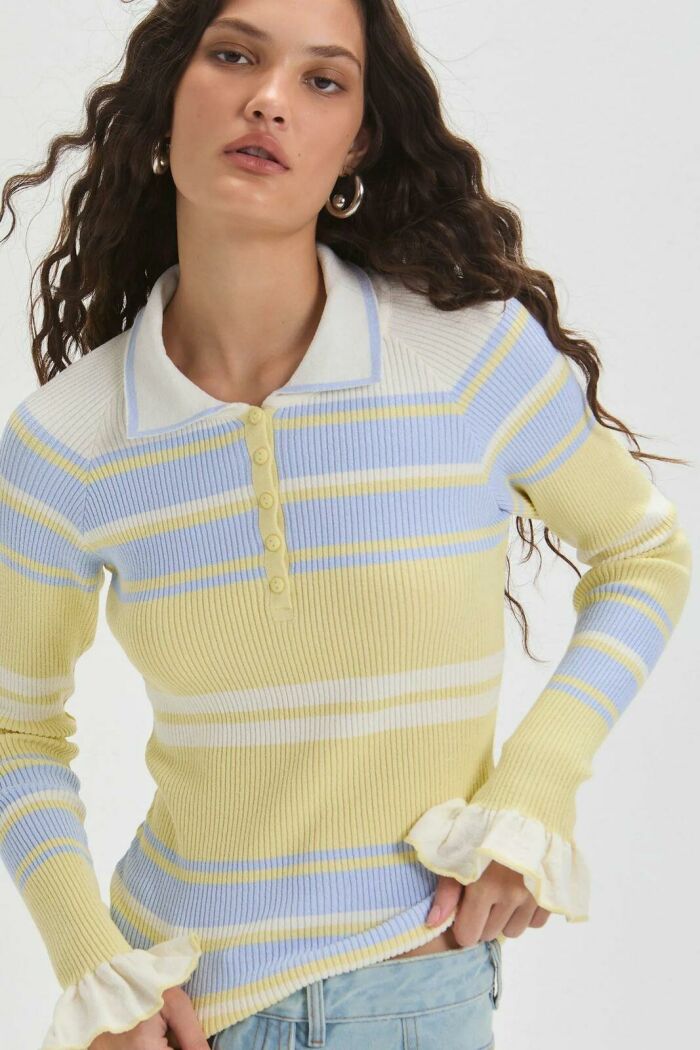 Imagem de Blusa Pietra Amarelo Light Le Blog