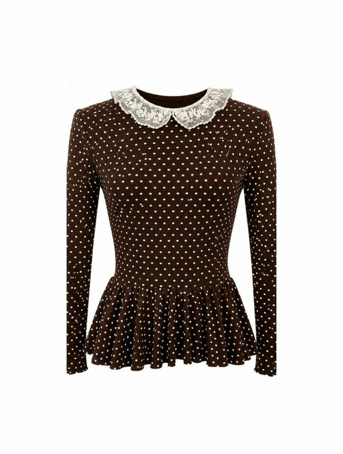 Imagem de Blusa Sônia Marrom Cloude