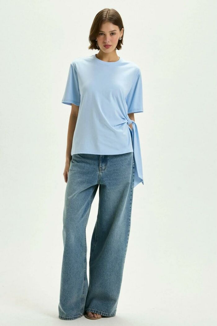Imagem de Blusa Tina Azul Breeze Le Blog