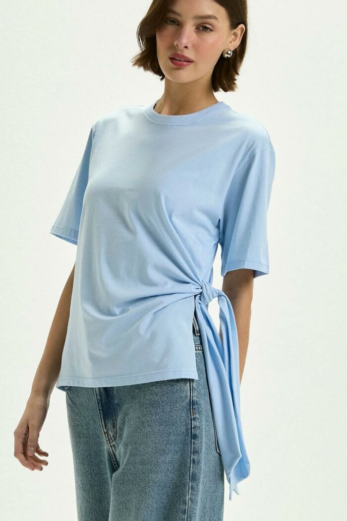 Imagem de Blusa Tina Azul Breeze Le Blog