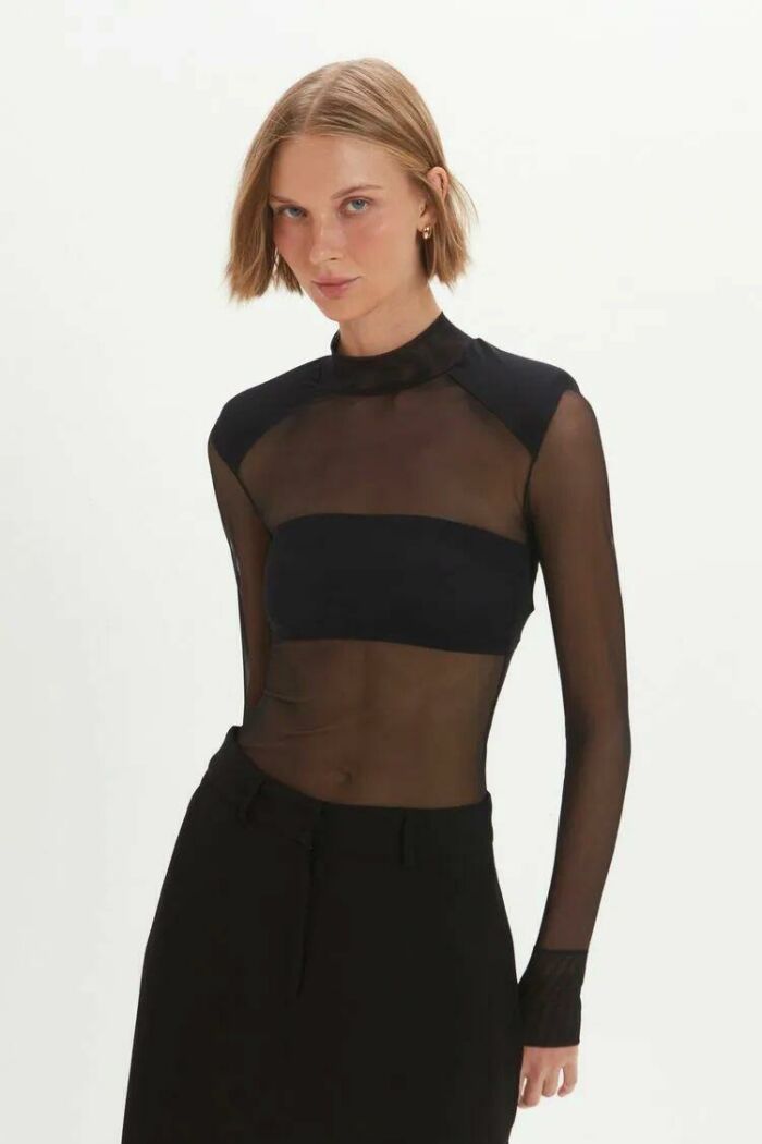 Imagem de Body Manu Preto Le Blog