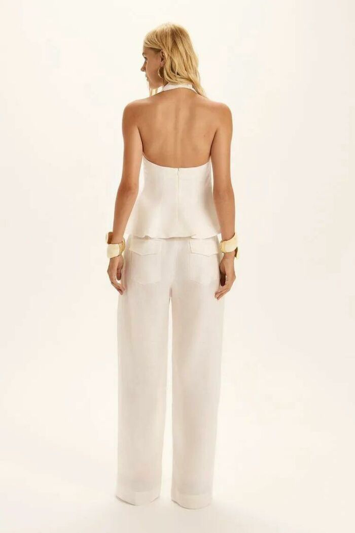 Imagem de Calça Audrey Lisa Off White Le Blog