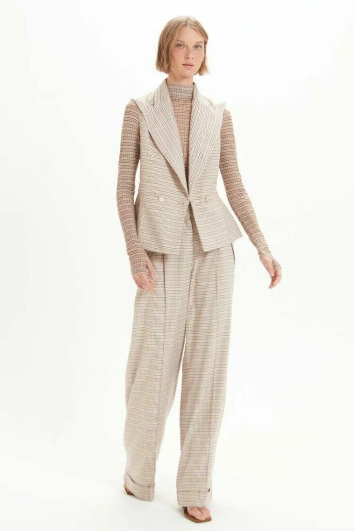 Imagem de Calça Cindy Xadrez NY Le Blog