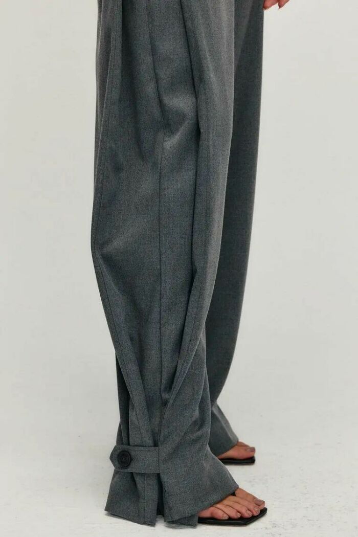 Imagem de Calça Lorena Cinza Steel Le Blog