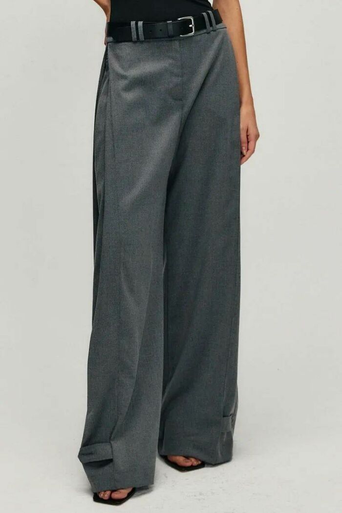 Imagem de Calça Lorena Cinza Steel Le Blog