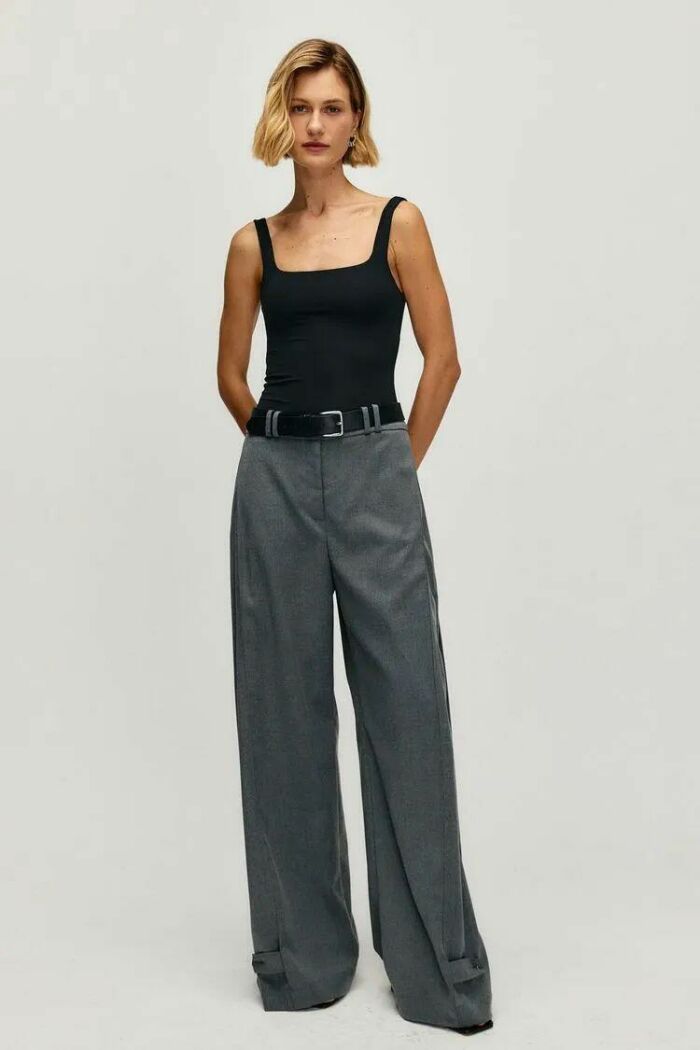 Imagem de Calça Lorena Cinza Steel Le Blog