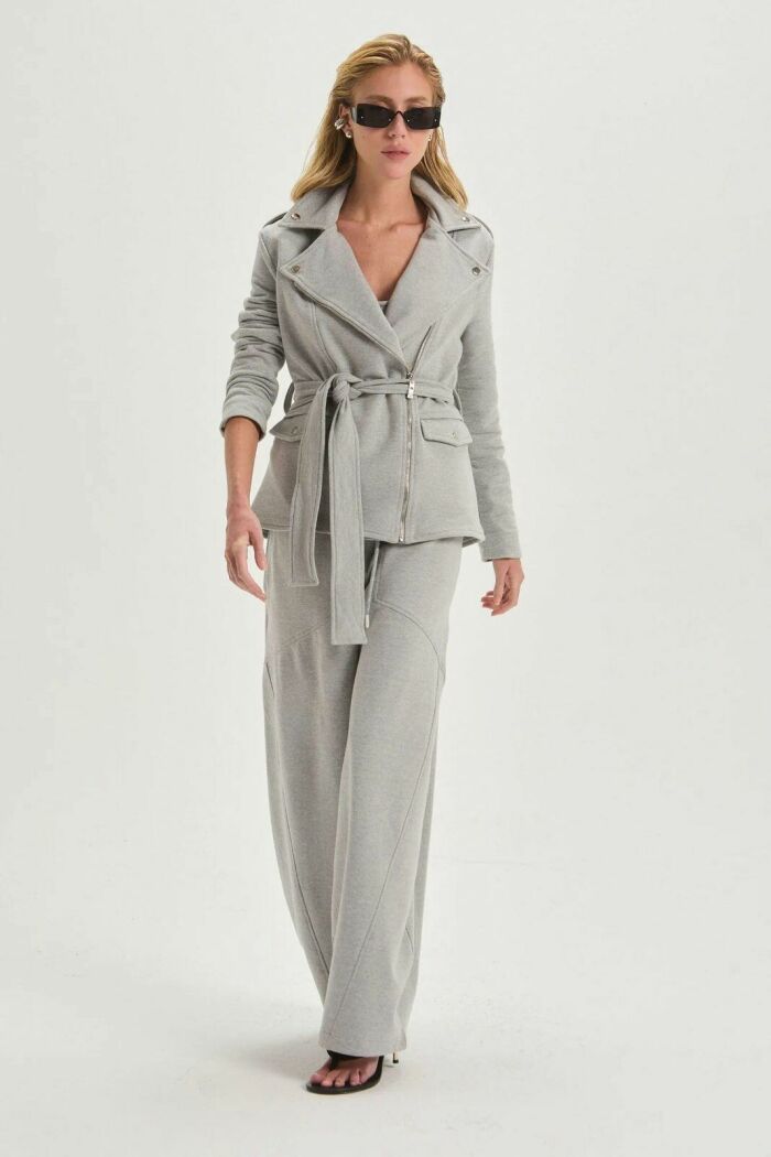 Imagem de Calça Marina Medium Grey Melange Le Blog