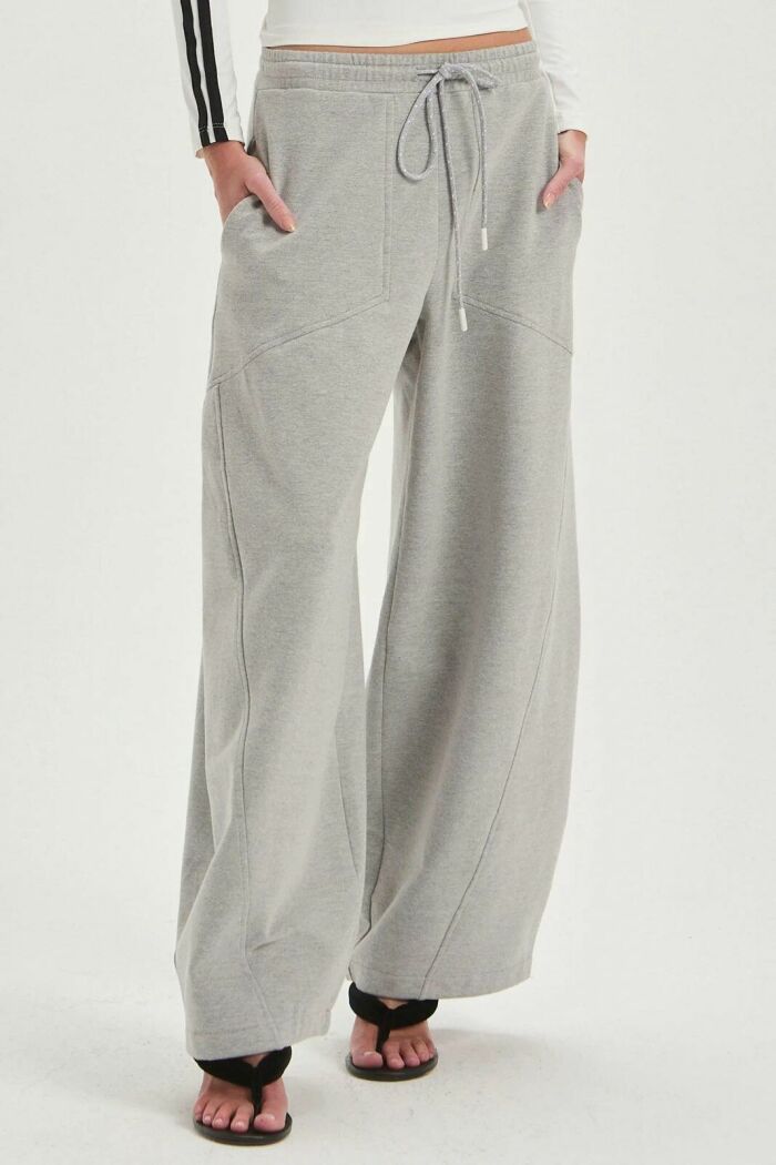 Imagem de Calça Marina Medium Grey Melange Le Blog