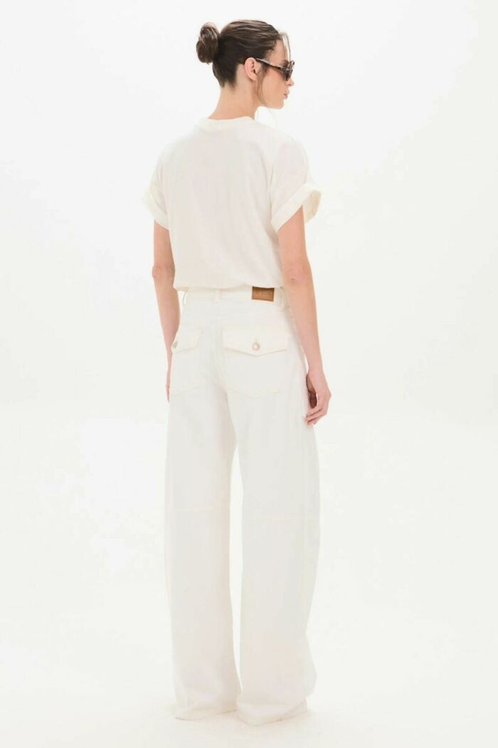 Imagem de Calça Nadine Off White Le Blog