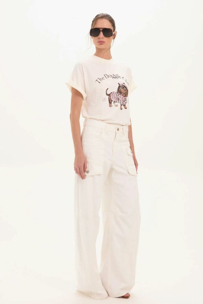 Imagem de Calça Nadine Off White Le Blog