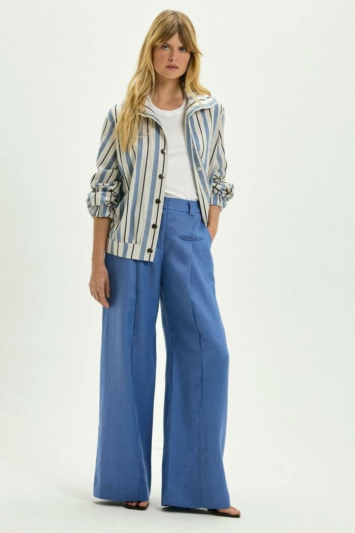 Imagem de Calça Natasha Azul Denim Le Blog