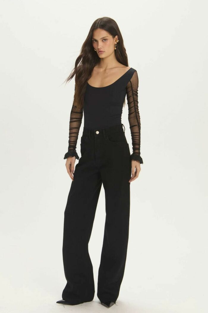 Imagem de Calça Renata Dark Black Le Blog