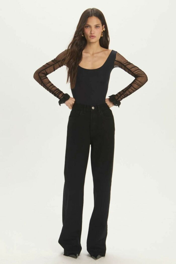 Imagem de Calça Renata Dark Black Le Blog