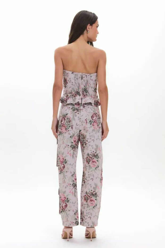 Imagem de Calça Samara Jacquard Floral Le Blog