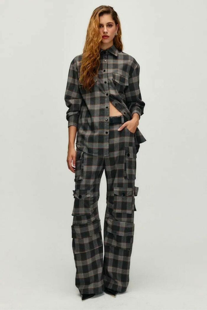 Imagem de Calça Sophie Urban Check Le Blog