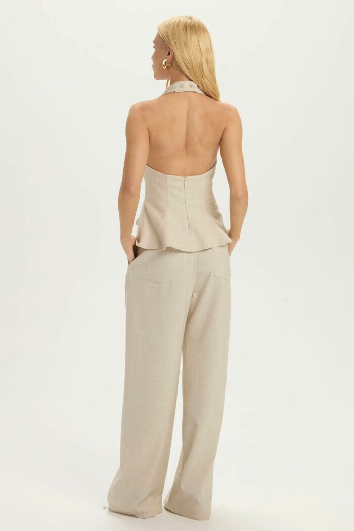 Imagem de Calça Telma Sand Cream Le Blog