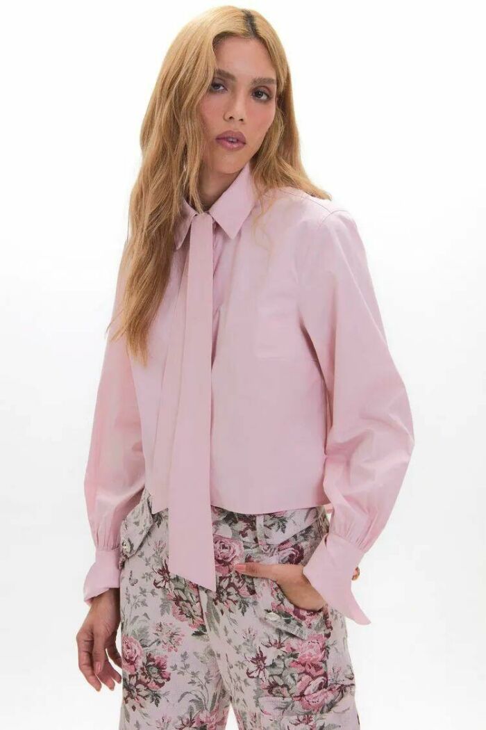 Imagem de Camisa Mari Marshmallow Pink le Blog