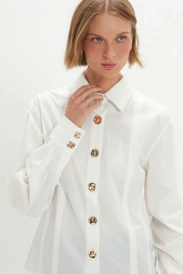 Imagem de Camisa Sabrina Off White Le Blog