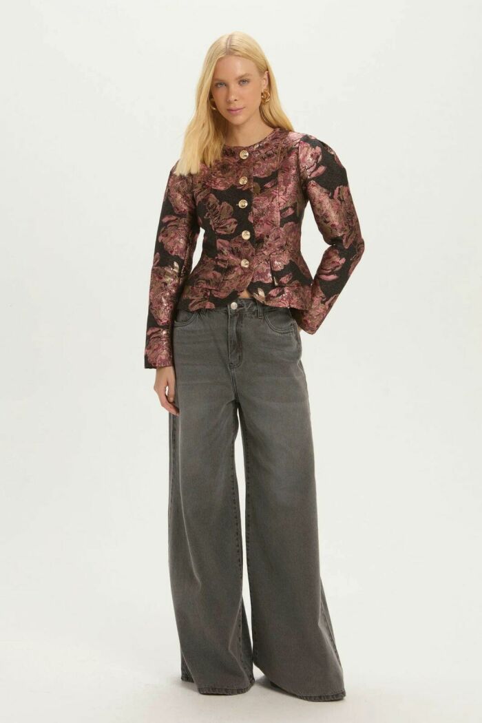 Imagem de Casaco Ivy Jacquard Floral Le Blog