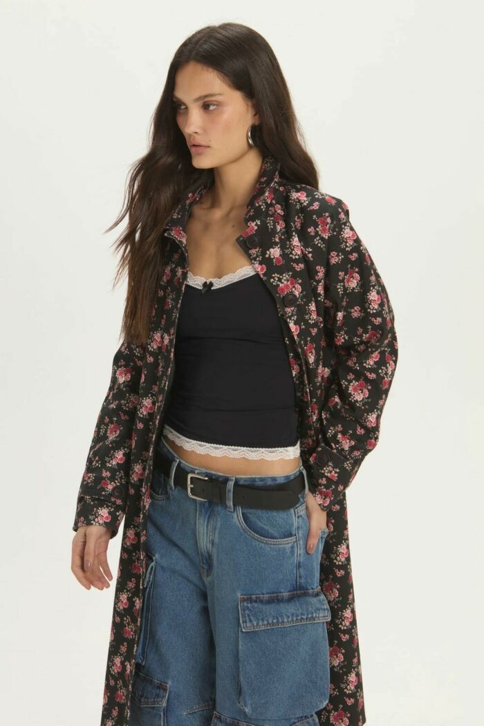 Imagem de Casaco Liz Flower Liberty Le Blog