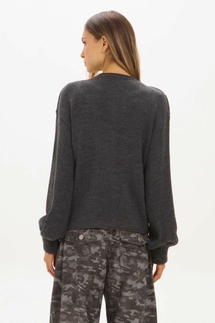 Imagem de Casaco Mia Cinza Rock Le Blog