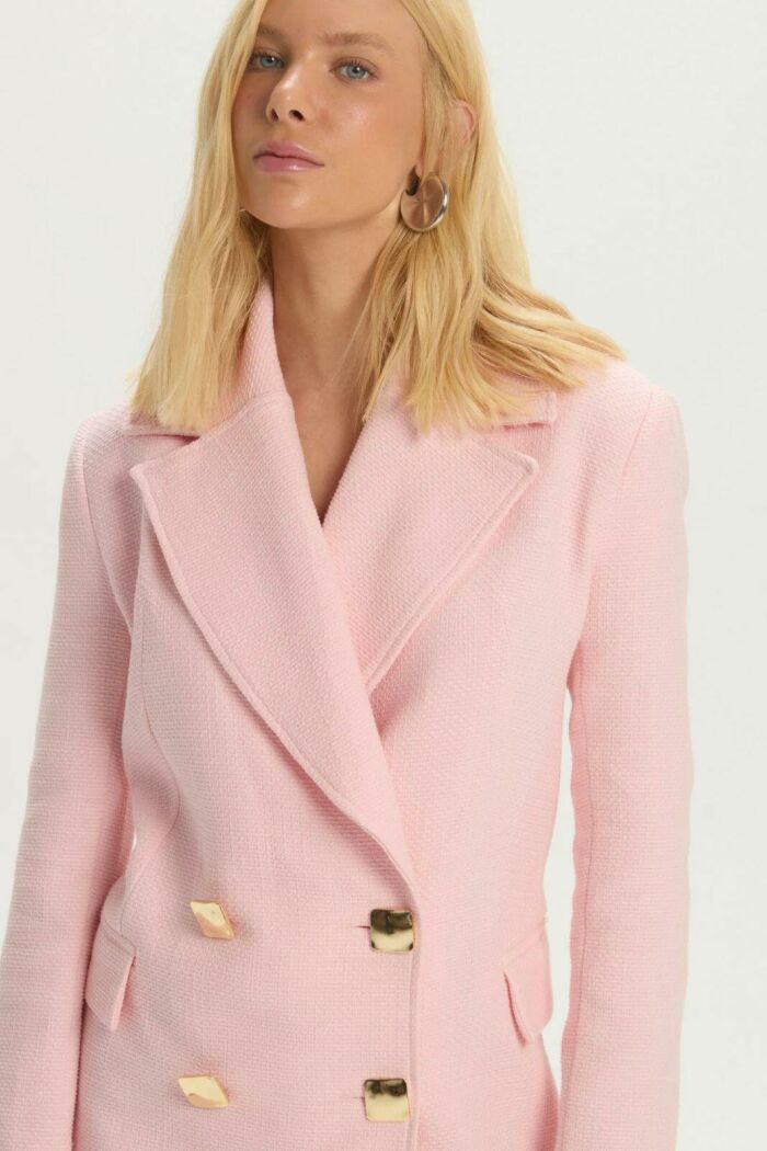 Imagem de Casaco Talissa Marshmallow Pink Le Blog