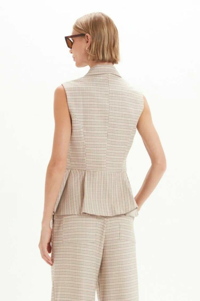 Imagem de Colete Cindy Xadrez NY Le Blog