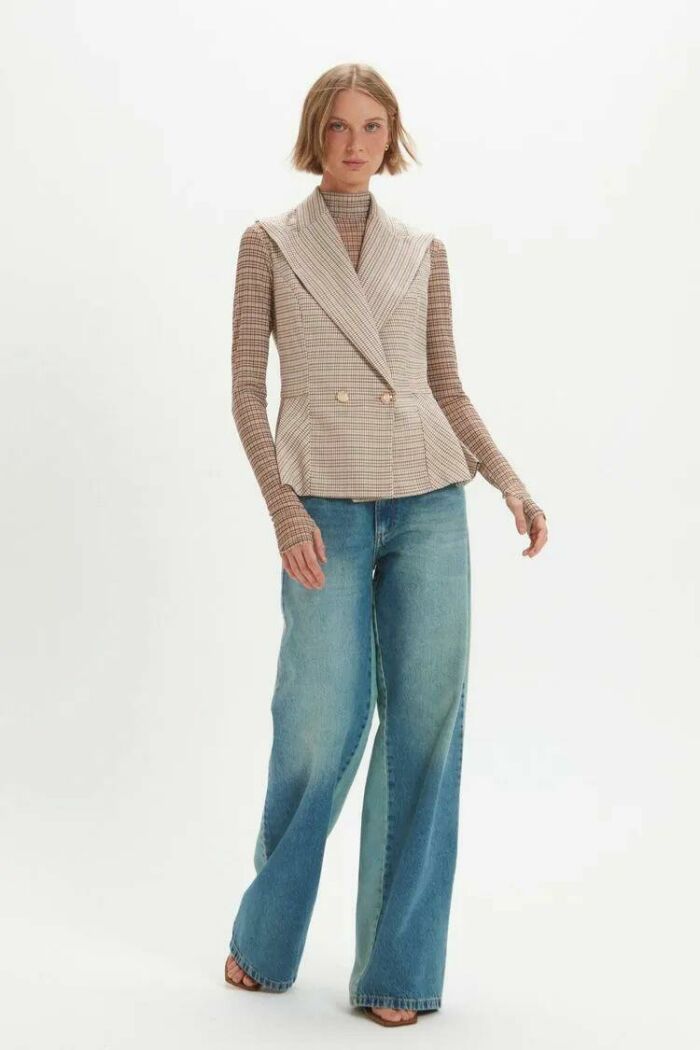 Imagem de Colete Cindy Xadrez NY Le Blog