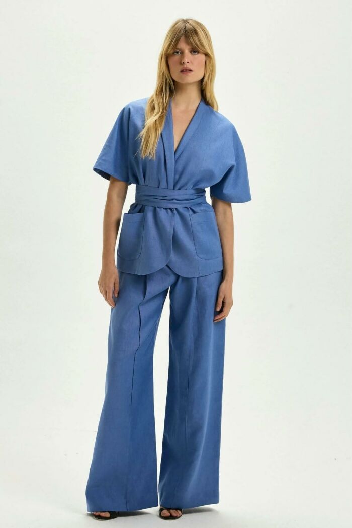 Imagem de Colete Natasha Azul Denin Le Blog