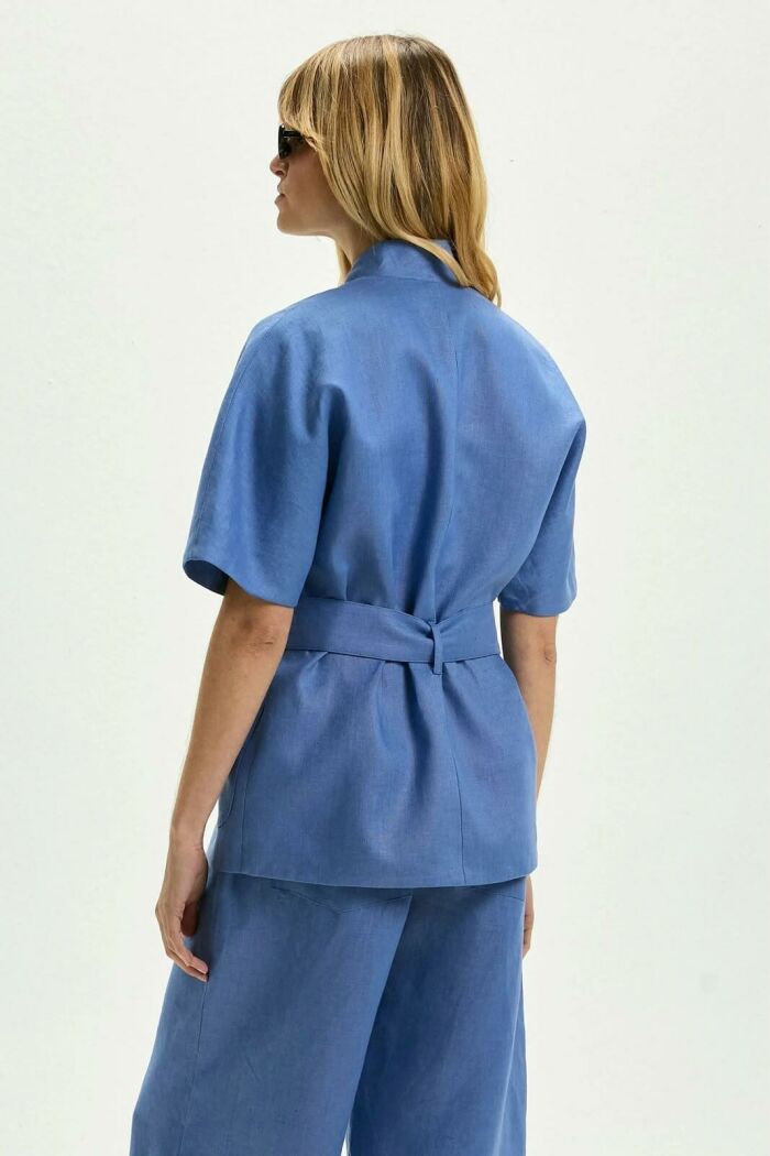 Imagem de Colete Natasha Azul Denin Le Blog