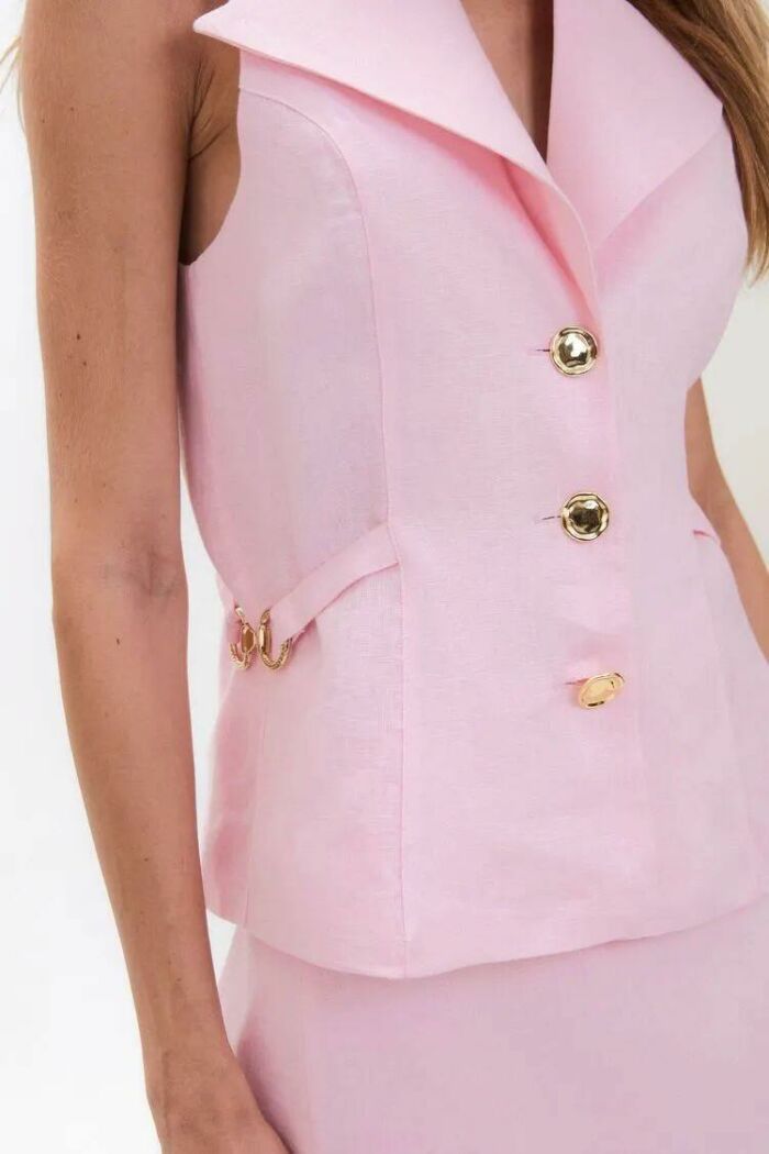 Imagem de Corselet Selena Marshmellow Pink Le Blog