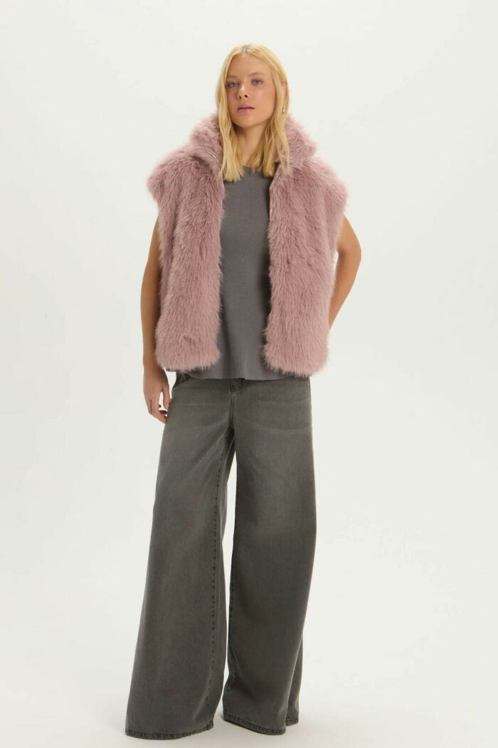 Imagem de Colete Vicky Rosa Blush Le Blog