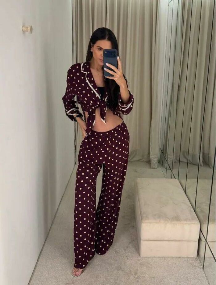 Imagem de Conjunto Noemia Estampado Cloude