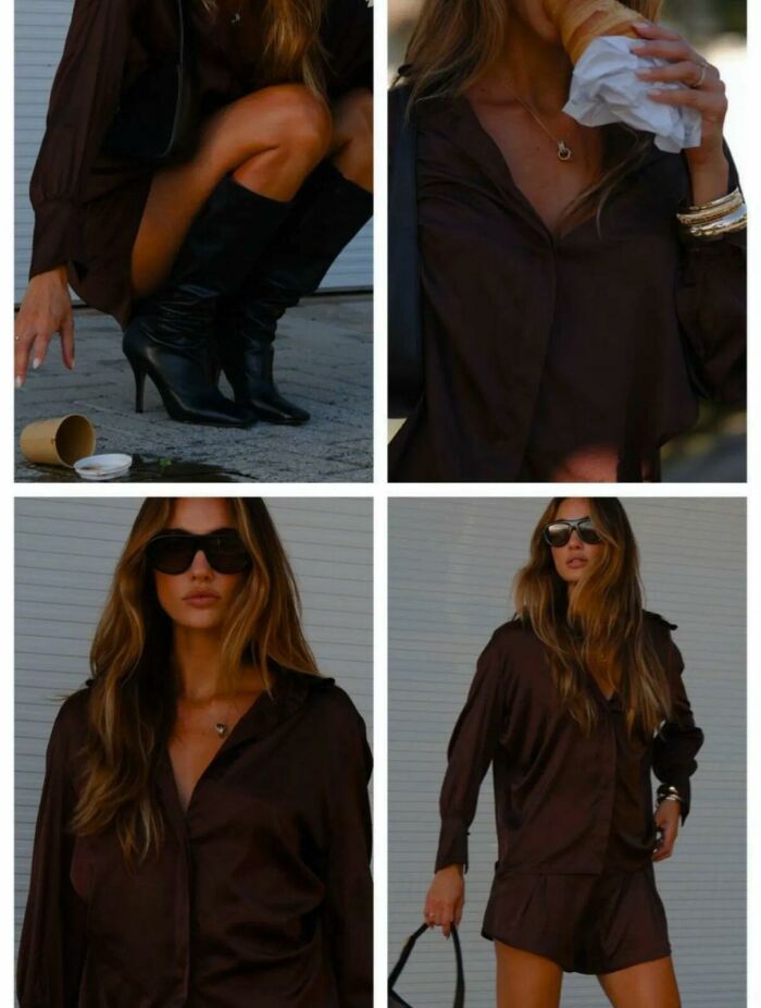 Imagem de Conjunto Sol Marrom Cloude