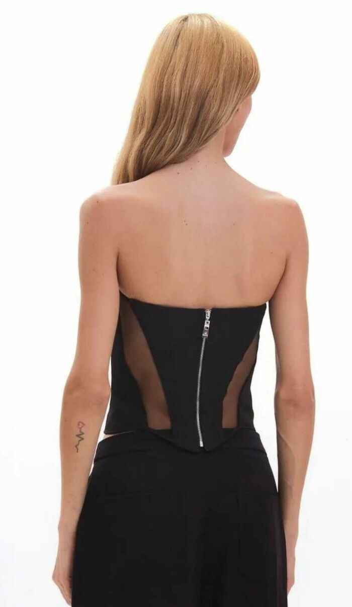 Imagem de Corselet Camila Preto Le Blog