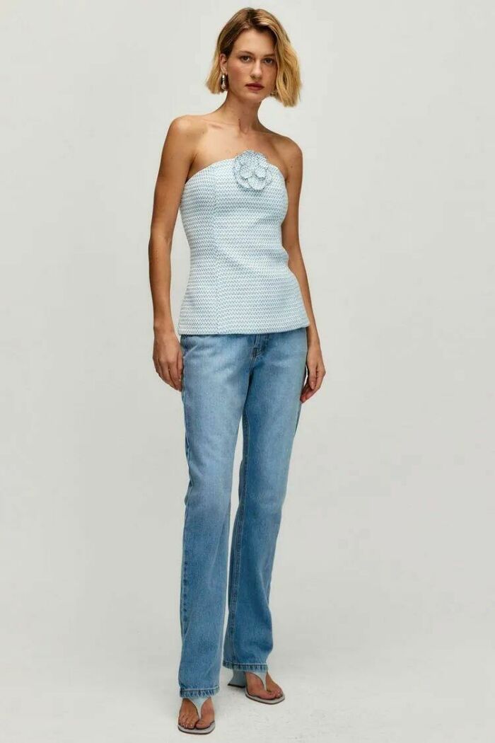 Imagem de Corselet Clarice Tweed Ice Le Blog